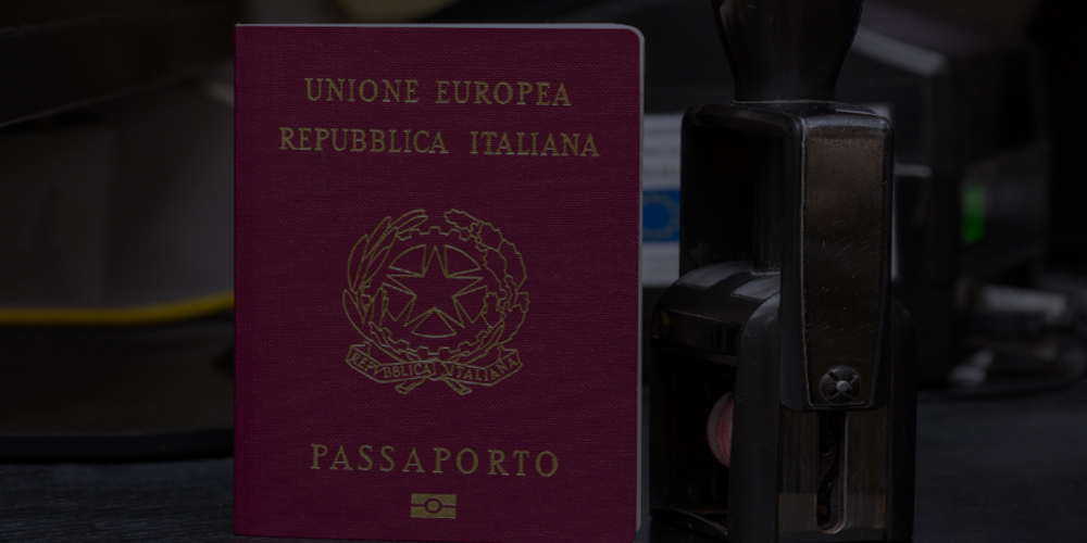 Primeiro passo para ter a cidadania italiana
